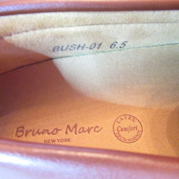 Bruno Marc Men's Brown Bush-01 Driving Loafer/Shoes Size (6.5) - Picture 3 of 9
